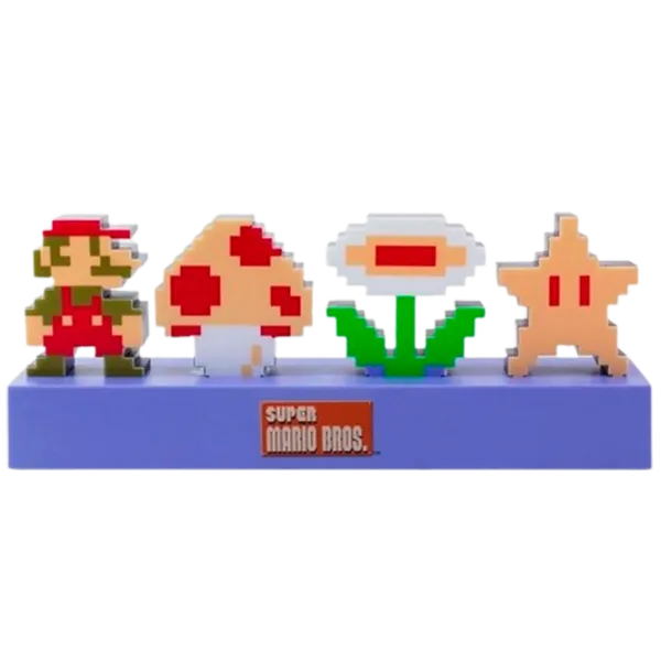 Lampă de masă fan Paladone Super Mario Bros Icons Light Multicolor photo 1 Lampă de masă fan Paladone Super Mario Bros Icons Light Multicolor photo 1