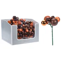 Игрушки для ёлки Christmas 20291 2.2 см/ Коричневый