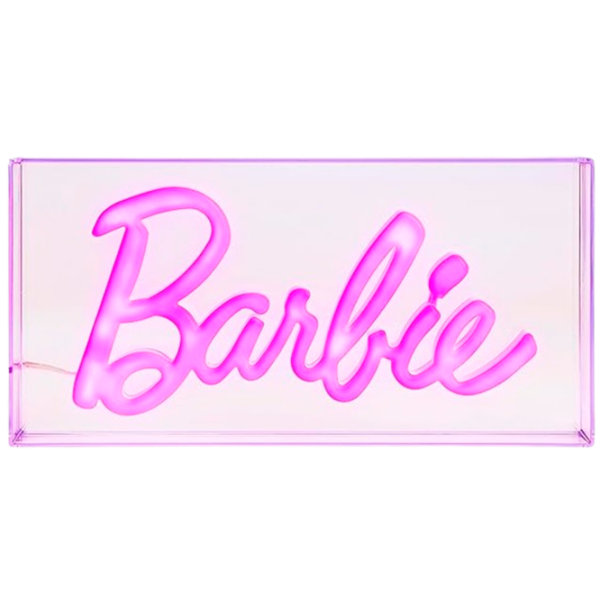 Lampă de masă fan Paladone Barbie LED Neon Light Transparent photo 1 Lampă de masă fan Paladone Barbie LED Neon Light Transparent photo 1