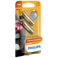 Lampă auto Philips 12844B2 Incandescentă/ C5W/ SV8.5/ 5 W