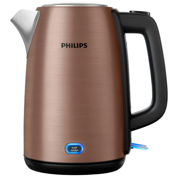 Ceainic electric Philips HD9355/92 1.7l / Ascuns / Brown photo 1