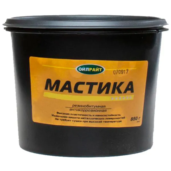 Мастика резинобитумная Oilright 44882 0.85л photo 1 Мастика резинобитумная Oilright 44882 0.85л photo 1