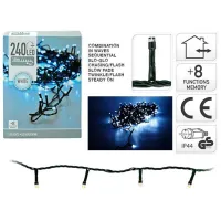 Гирлянды LED Christmas 49757 Нить/ Белый