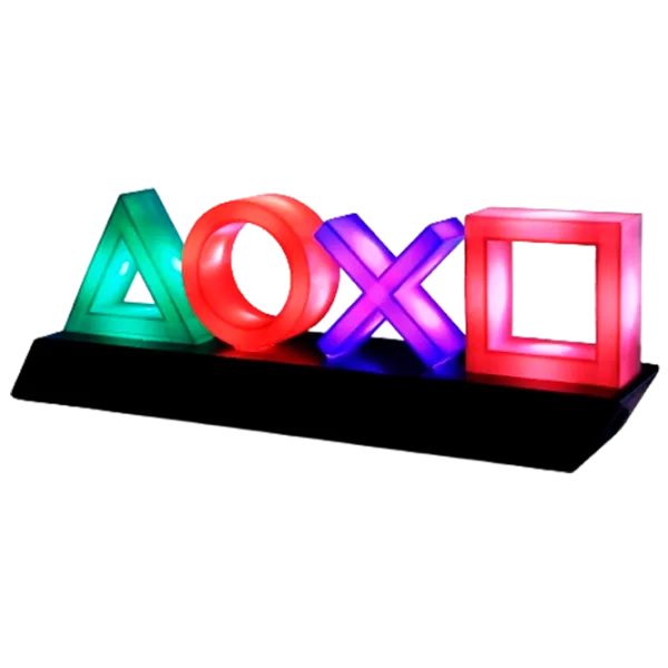 Lampă de masă fan Paladone Playstation Icons V3 Black photo 1