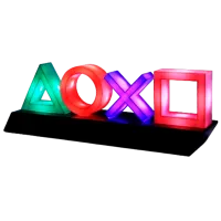 Lampă de masă fan Paladone Playstation Icons V3 Black