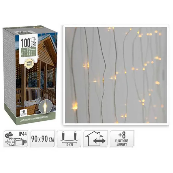 Гирлянды LED Christmas 49316 Водопад/ Тёплый белый photo 1 Гирлянды LED Christmas 49316 Водопад/ Тёплый белый photo 1