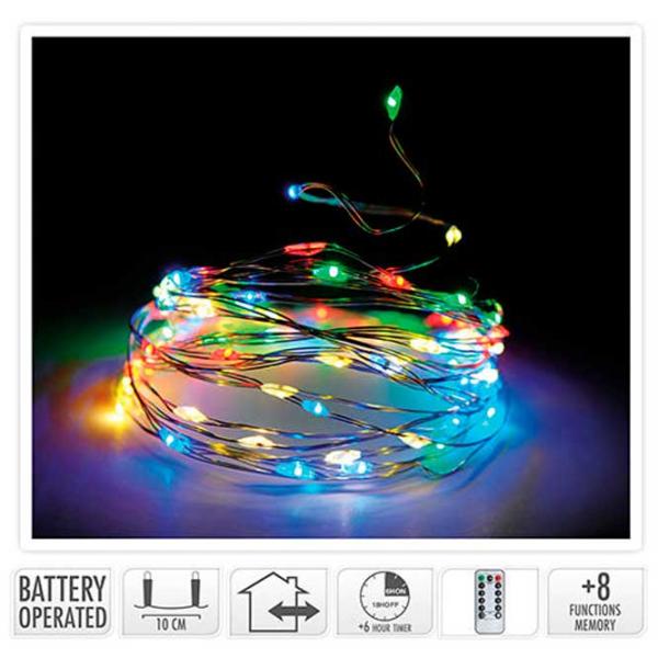 Luminițe decorative Christmas 49256 Fir/ Multicolor photo 1 Luminițe decorative Christmas 49256 Fir/ Multicolor photo 1