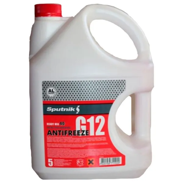Antigel Sputnik Antifreeze 40 Red G12 701000 5 l Red photo 1 Antigel Sputnik Antifreeze 40 Red G12 701000 5 l Red photo 1