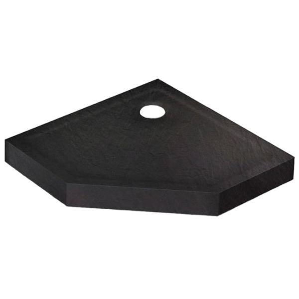 Cădiță de duș New Trendy Mild Stone B-0561 Pentagonal photo 1