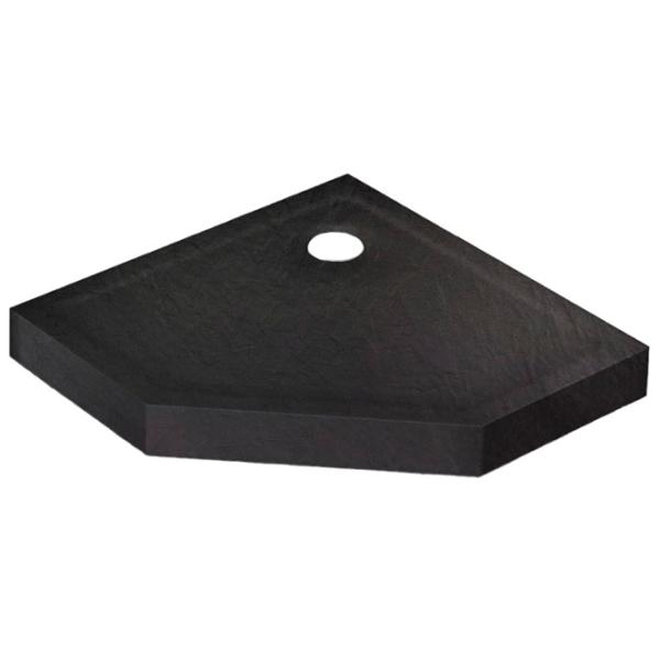 Cădiță de duș New Trendy Mild Stone B-0582 Pentagonal photo 1