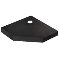 Cădiță de duș New Trendy Mild Stone B-0582 Pentagonal