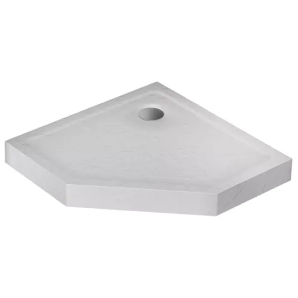 Cădiță de duș New Trendy Mild Stone B-0540 Pentagonal photo 1