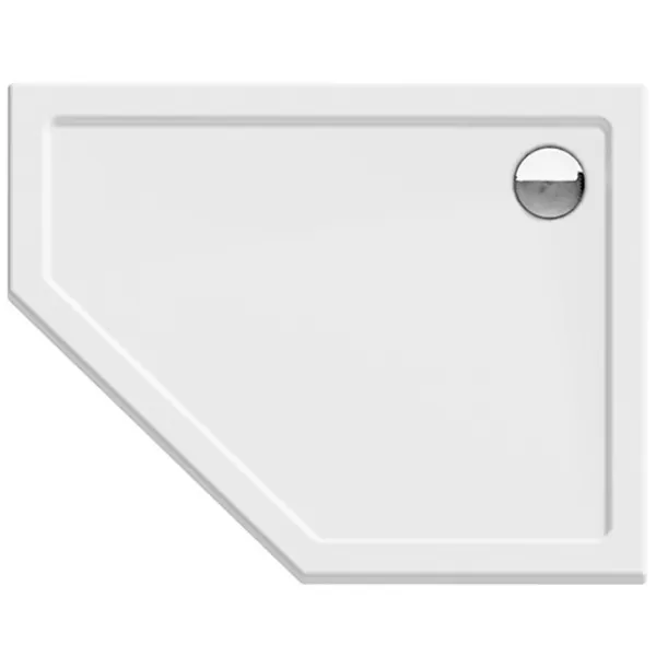 Cădiță de duș New Trendy Azura B-0417 Pentagonal photo 1