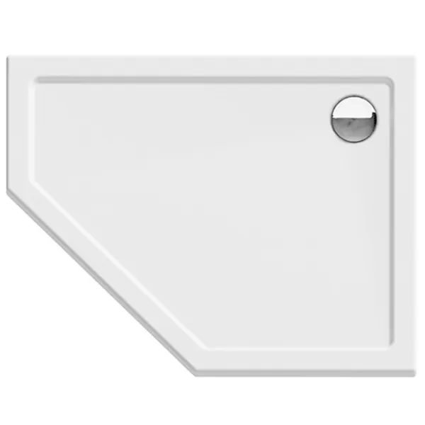 Cădiță de duș New Trendy Azura B-0419 Pentagonal photo 1