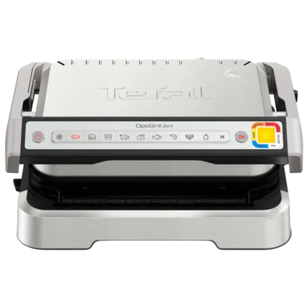 Grill electric Tefal GC772D30 Contact, Barbecue/ 2100 W/ Black Inox photo 1