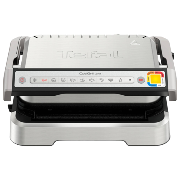 Grill electric Tefal GC772D30 Contact, Barbecue/ 2100 W/ Black Inox photo 1