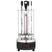 Электрошашлычница Ardesto VEG-HY1000 900 Вт/ Черный Нержавеющая сталь