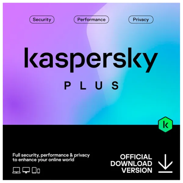 Antivirus KASPERSKY Plus 1 Устройство/ Карточка photo 1