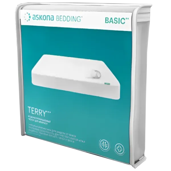 Наматрасник Askona Protect A Bed Terry 200 x 200 см/ Хлопок photo 1
