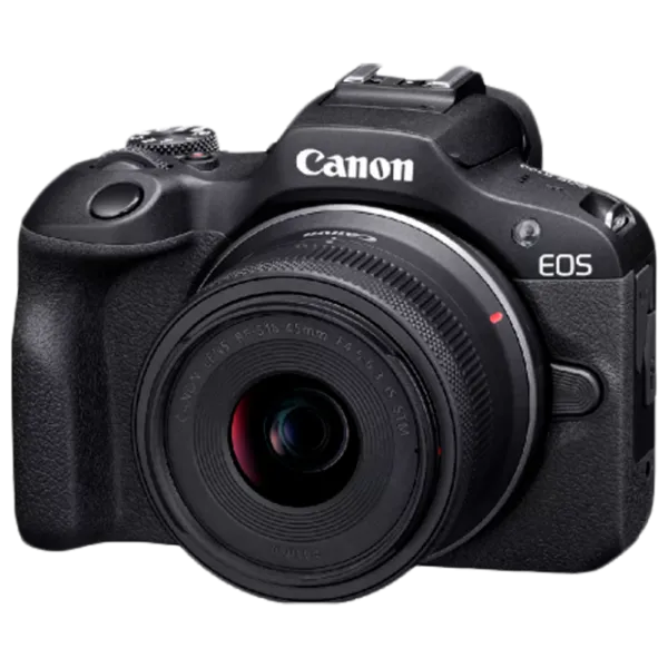 Фотоаппарат Canon EOS R100 Kit CMOS/ Черный photo 1 Фотоаппарат Canon EOS R100 Kit CMOS/ Черный photo 1