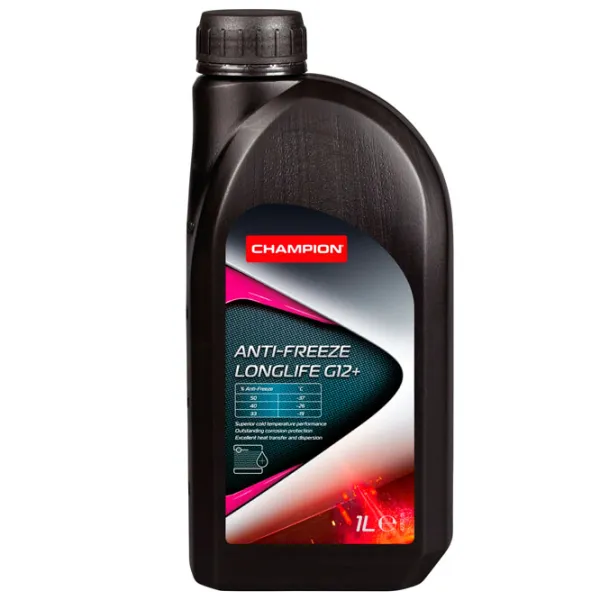 Антифриз Champion LONGLIFE G12+ 501012 1 л Розовый photo 1