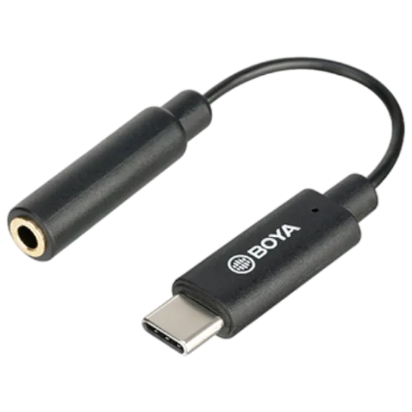Адаптер Boya BY-K4 USB Type-C/ Черный photo 1