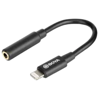 Адаптер Boya BY-K3 Lightning/ Черный