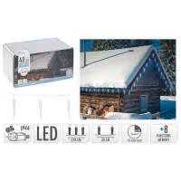 Luminițe decorative Christmas 27406 Țurțuri/ Alb