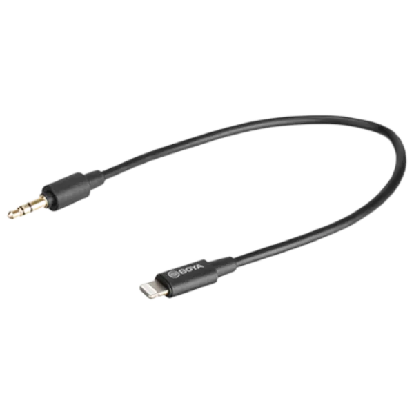 Adapter Boya BY-K1 Lightning/ Black photo 1
