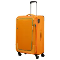 Чемодан American Tourister Pulsonic Spinner Expandable 113л/ Sunset Желтый