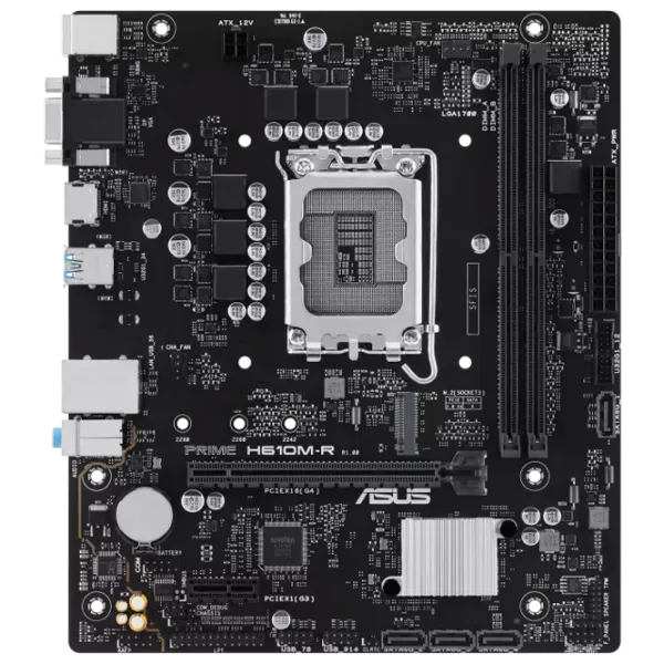Placă de bază Asus PRIME H610M-R-SI mATX/ Intel H610M photo 1