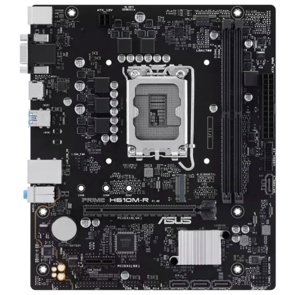 Placă de bază Asus PRIME H610M-R-SI mATX/ Intel H610M photo 1