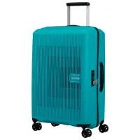 Чемодан American Tourister Aerostep Spinner 66л/ Tonic Аквамариновый