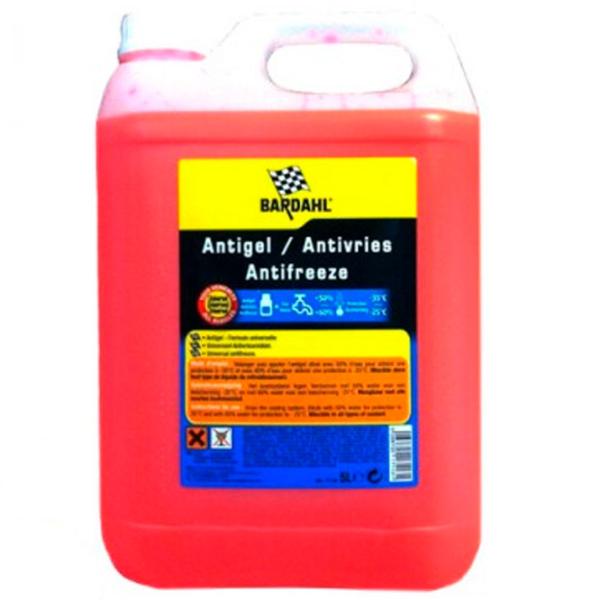 Антифриз Bardahl Cooling Fluid G13 83582 5 л Красный photo 1