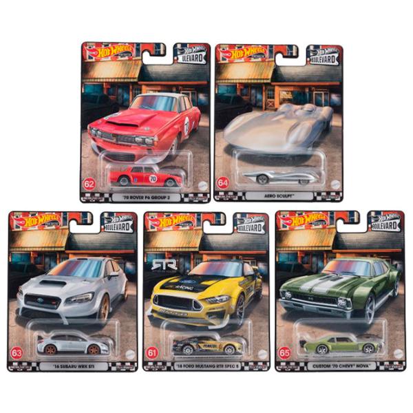 Mașină Hot Wheels Boulevard GJT68  / / Multicolor photo 1