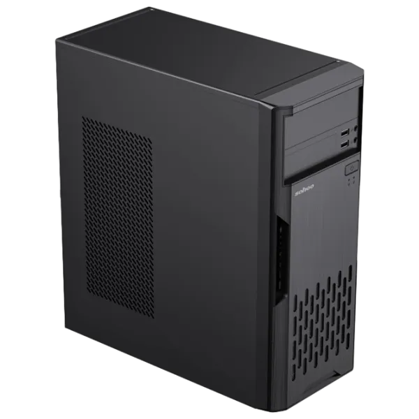 Carcasă Sohoo 2810BK Mid Tower / Black photo 1