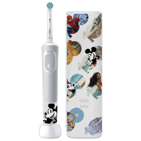 Periuță de dinți electrică Braun Kids Vitality PRO D103 Disney100 2D/ White photo 1