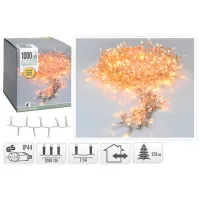 Luminițe decorative Christmas 27373 Fir/ Extra alb cald