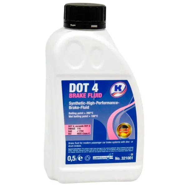 Тормозная жидкость Kuttenkeuler Brake Fluid Dot 4 3627 500 мл/ DOT-4 photo 1 Тормозная жидкость Kuttenkeuler Brake Fluid Dot 4 3627 500 мл/ DOT-4 photo 1