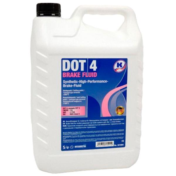 Тормозная жидкость Kuttenkeuler Brake Fluid Dot 4 3626 5 л/ DOT-4 photo 1