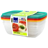 Container Kis Vedo 1.3 l/ Plastic/ Multicolor