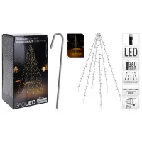 Luminițe decorative Christmas 11067 Fir/ Alb cald