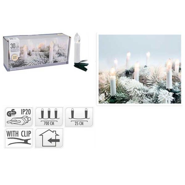 Гирлянды LED Christmas 16163 Нить/ Тёплый белый photo 1 Гирлянды LED Christmas 16163 Нить/ Тёплый белый photo 1