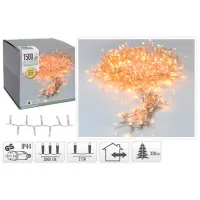 Гирлянды LED Christmas 27377 Нить/ Экстра тёплый белый