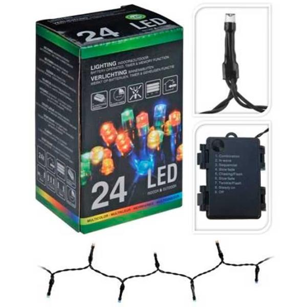 Гирлянды LED Christmas 34360 Нить/ Разноцветные photo 1 Гирлянды LED Christmas 34360 Нить/ Разноцветные photo 1