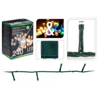 Гирлянды LED Christmas 34366 Нить/ Тёплый белый/ белый