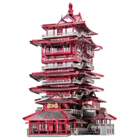 Пазл 3D Piececool Yuewang Tower 14+/ Количество деталей: 298