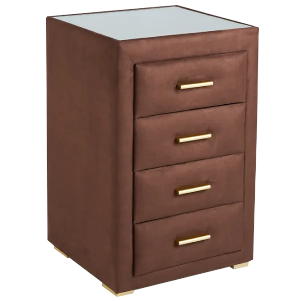 Тумбочки Askona Sky Velvet 16 71см x 46см x 48см/ ЛДСП/ Brown photo 1