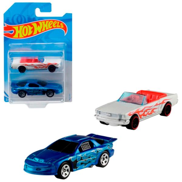 Mașină Hot Wheels Basic Car 2-Pack FVN40  / / Multicolor photo 1
