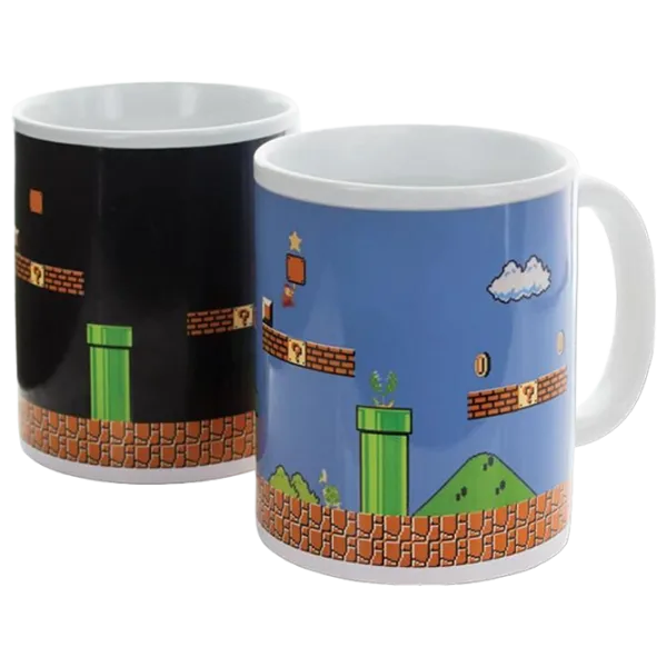 Cană Paladone Super Mario Heat Change Mug 300 ml photo 1